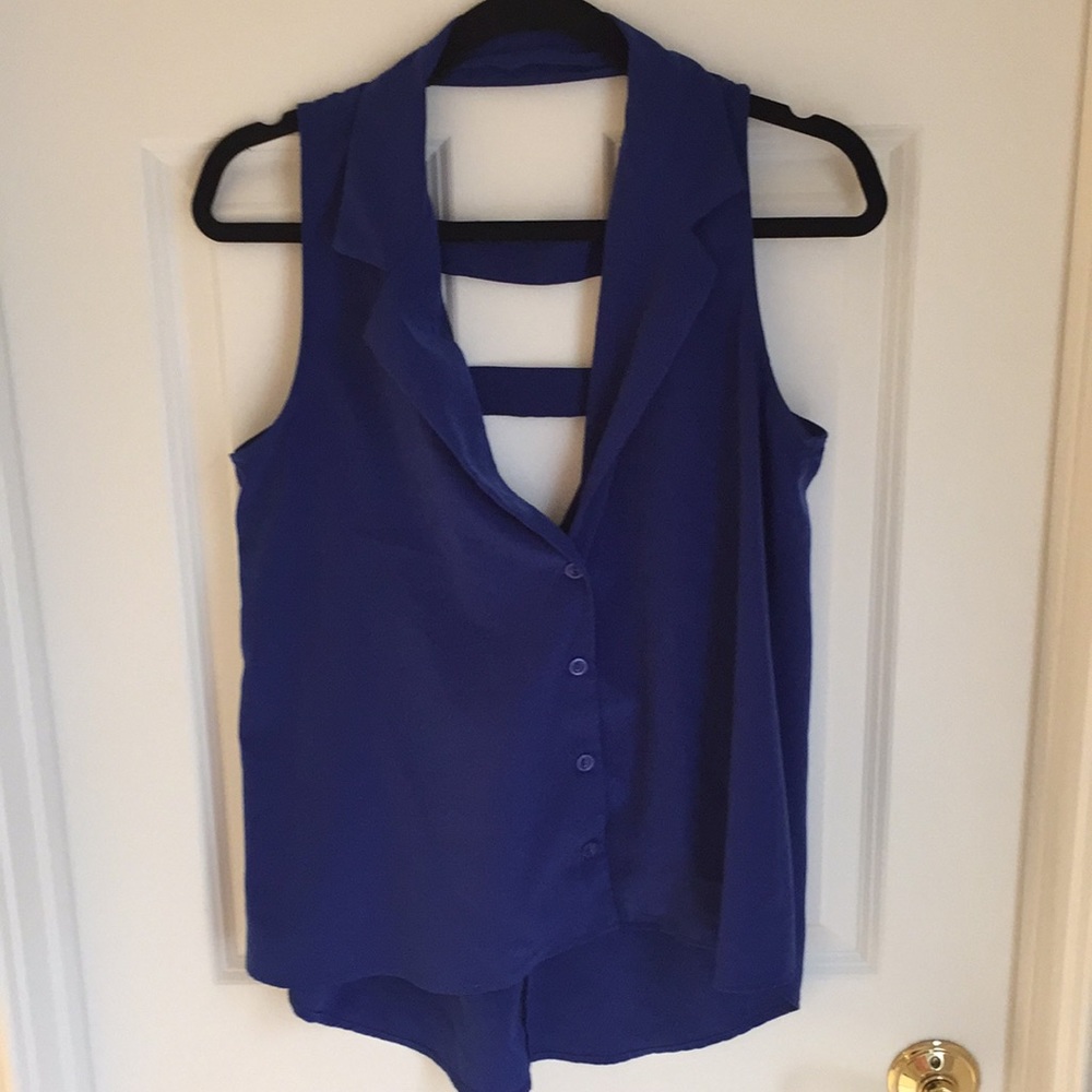 Button up tank top